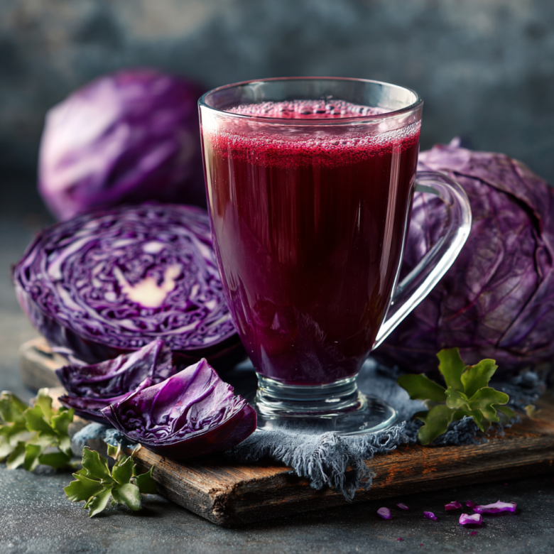 Easy Red Cabbage Juice Recipe for Detox & Health - OohDish!