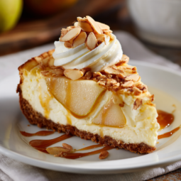 Ginger Pear Cheesecake Recipe​