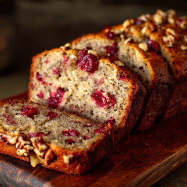 Cranberry Banana Nut Bread Recipe​