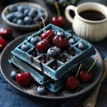 Blue Waffle Recipe
