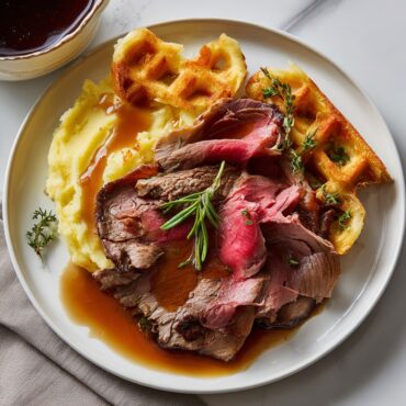 Open Faced Roast Beef Recipe