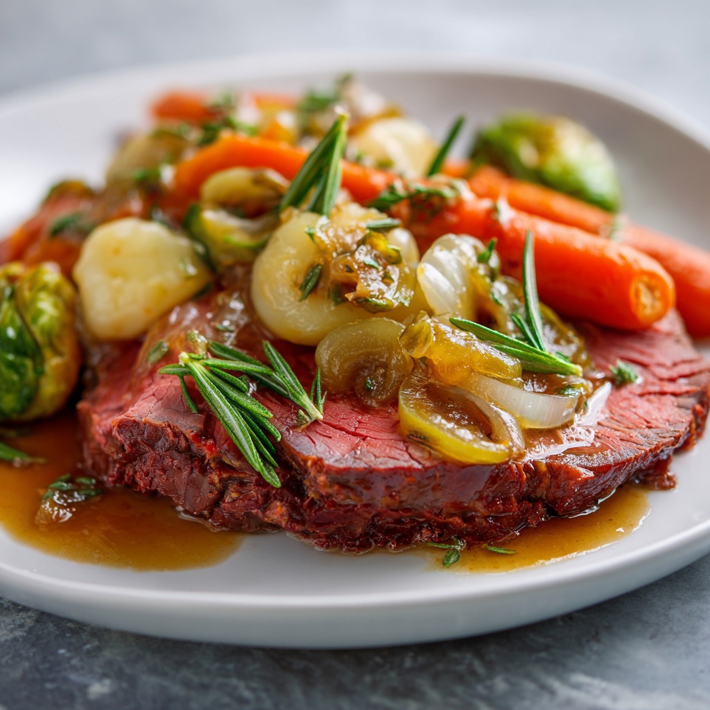 Open Faced Roast Beef Recipe