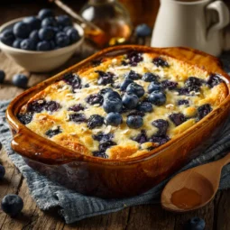 blueberry cottage cheese breakfast bake
