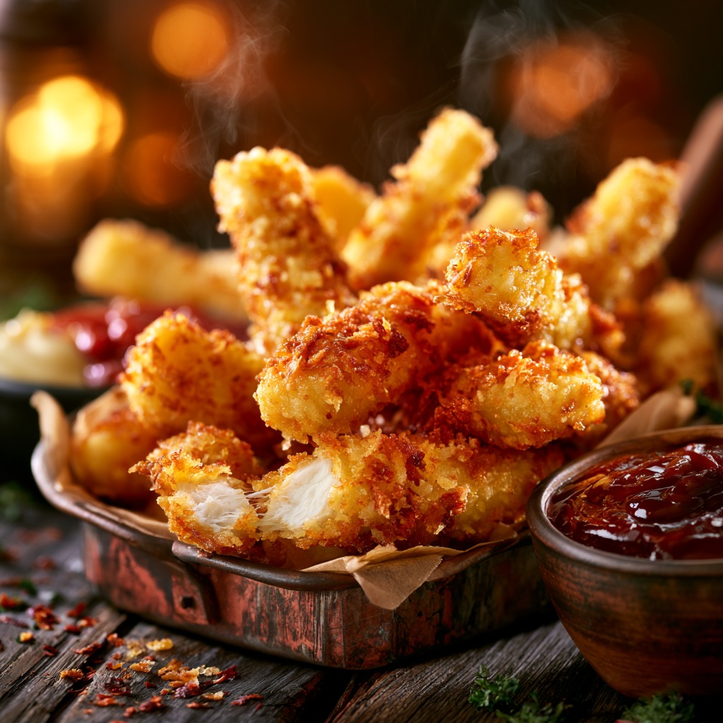 Fried Chicken Fries Recipe