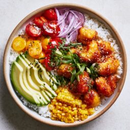 Hot Honey Chicken Bowl Recipe