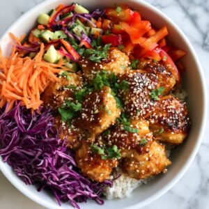 Hot Honey Chicken Bowl Recipe