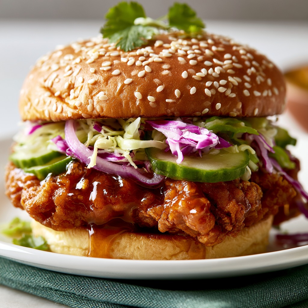Hot Honey Chicken Sandwich Recipe