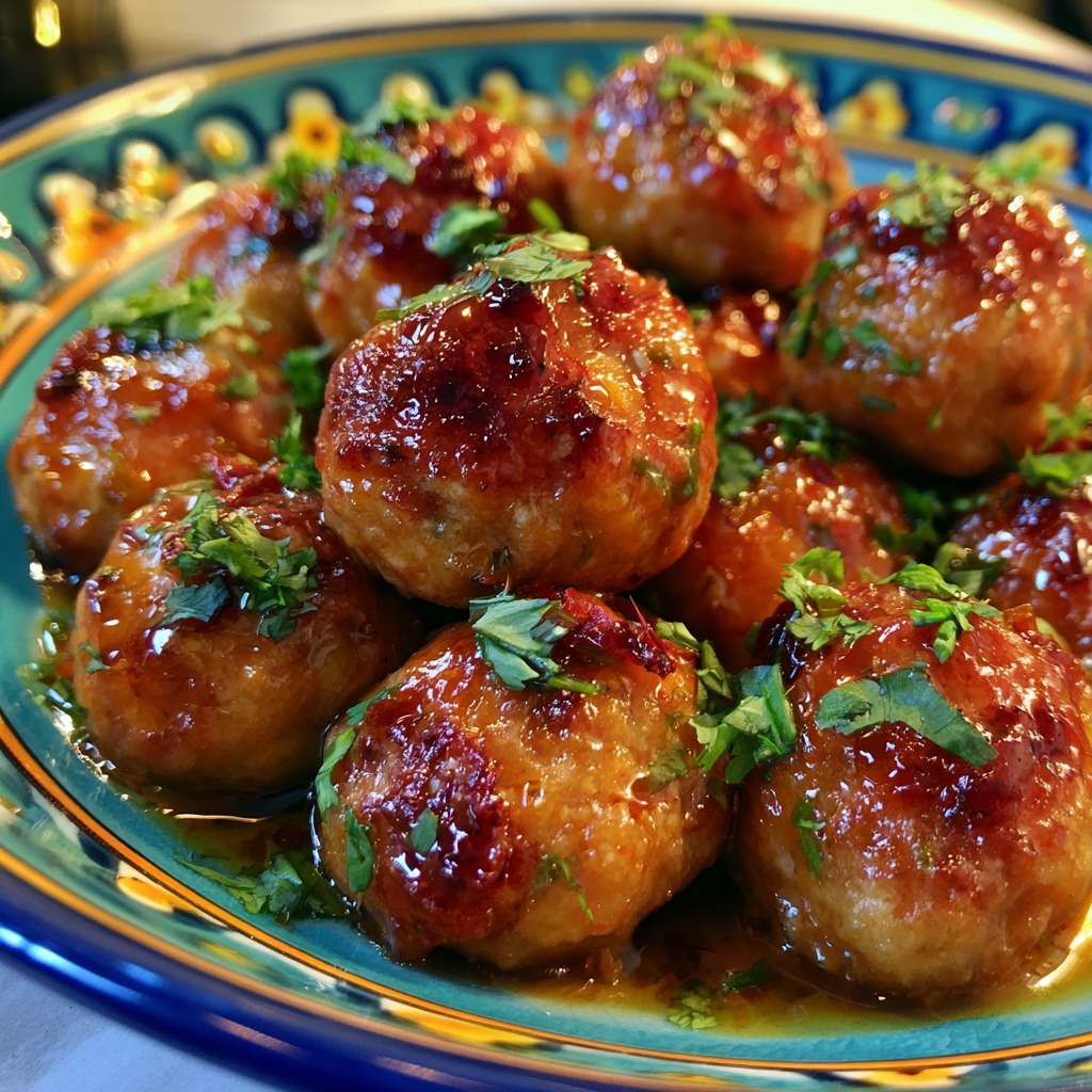 Hot Honey Meatballs Recipe