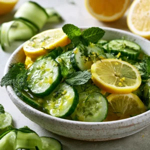 Lemon Cucumber Recipe
