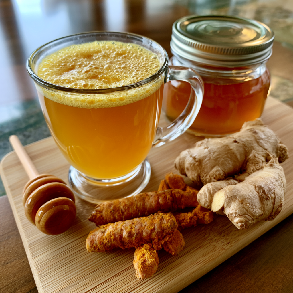 honey turmeric ginger​