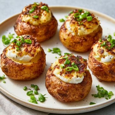 Mini Baked Potatoes Recipe