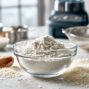 How to Make White Rice Flour