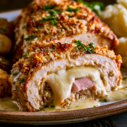 Chicken Cordon Bleu Meatloaf Recipe​