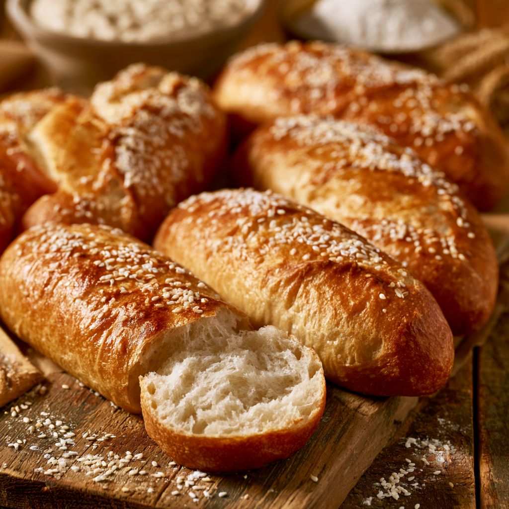 sourdough hoagie rolls recipe