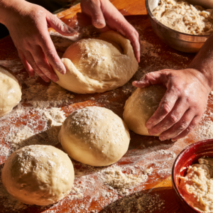 Crusty Sourdough Rolls