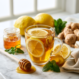 Lemon Ginger Honey Recipe