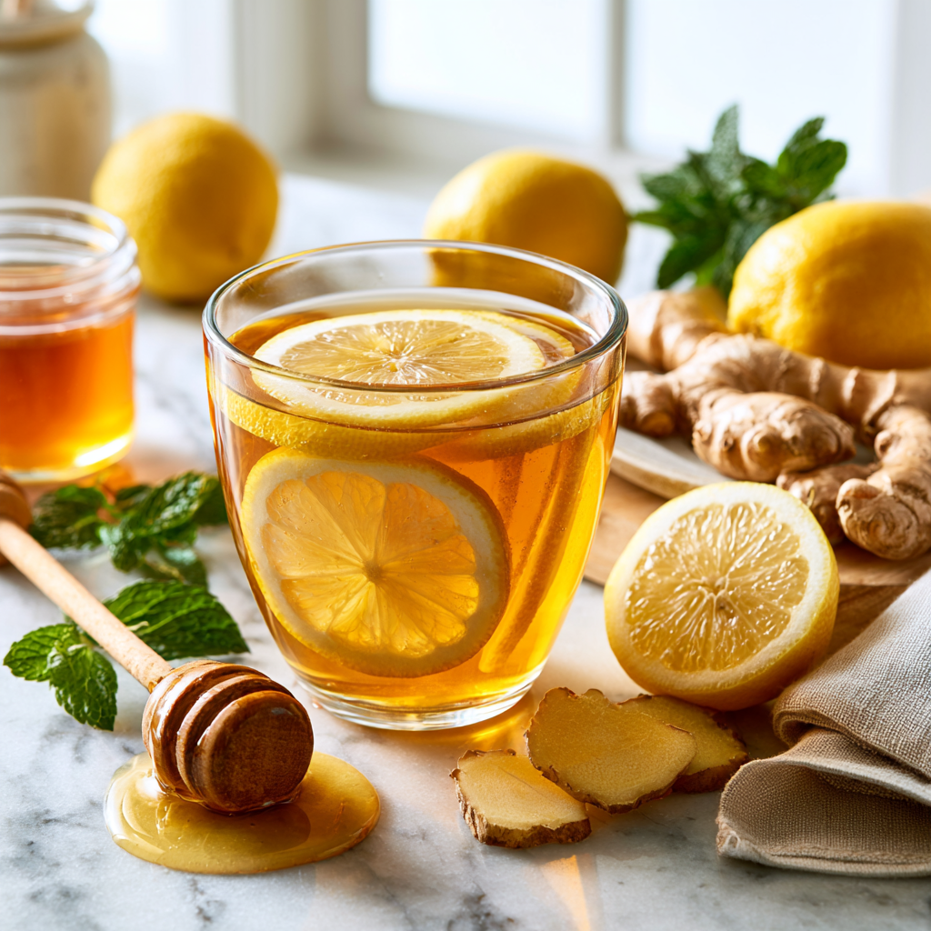 Lemon Ginger Honey Recipe
