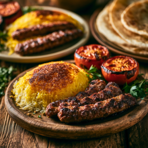 Persian Chelo Kabab Recipe