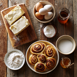 Honey Bun Cinnamon Roll Cheesecake​