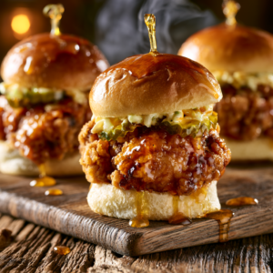 hot honey chicken sliders recipe