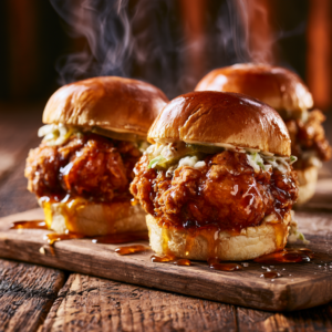 hot honey chicken sliders recipe