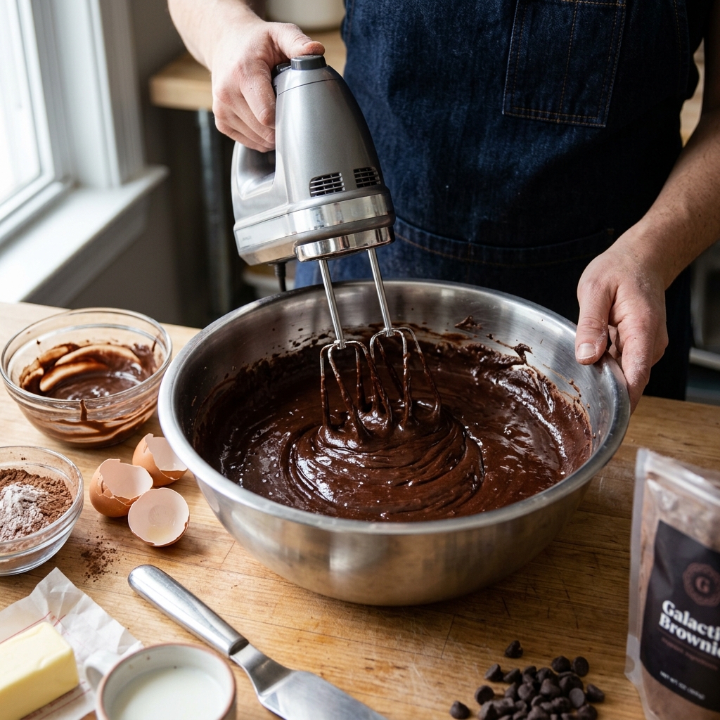 Step 2: Creating the Chocolate Batter