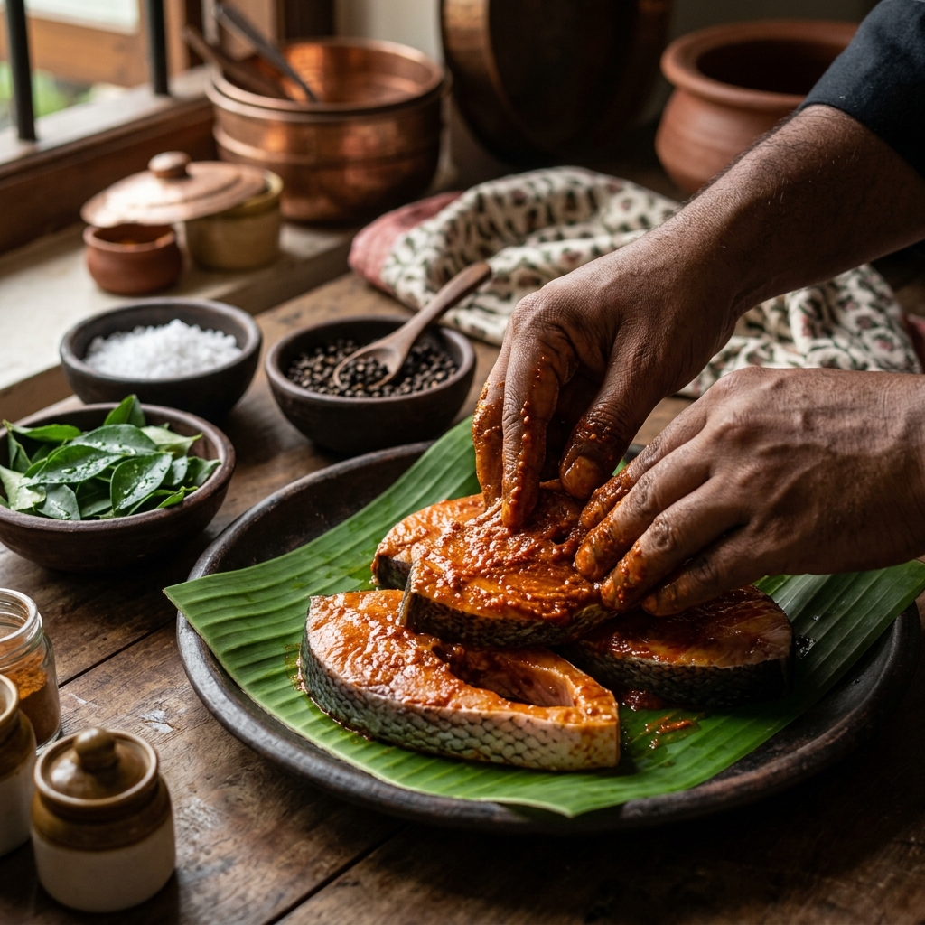 Kerala Style Fish Fry Recipe