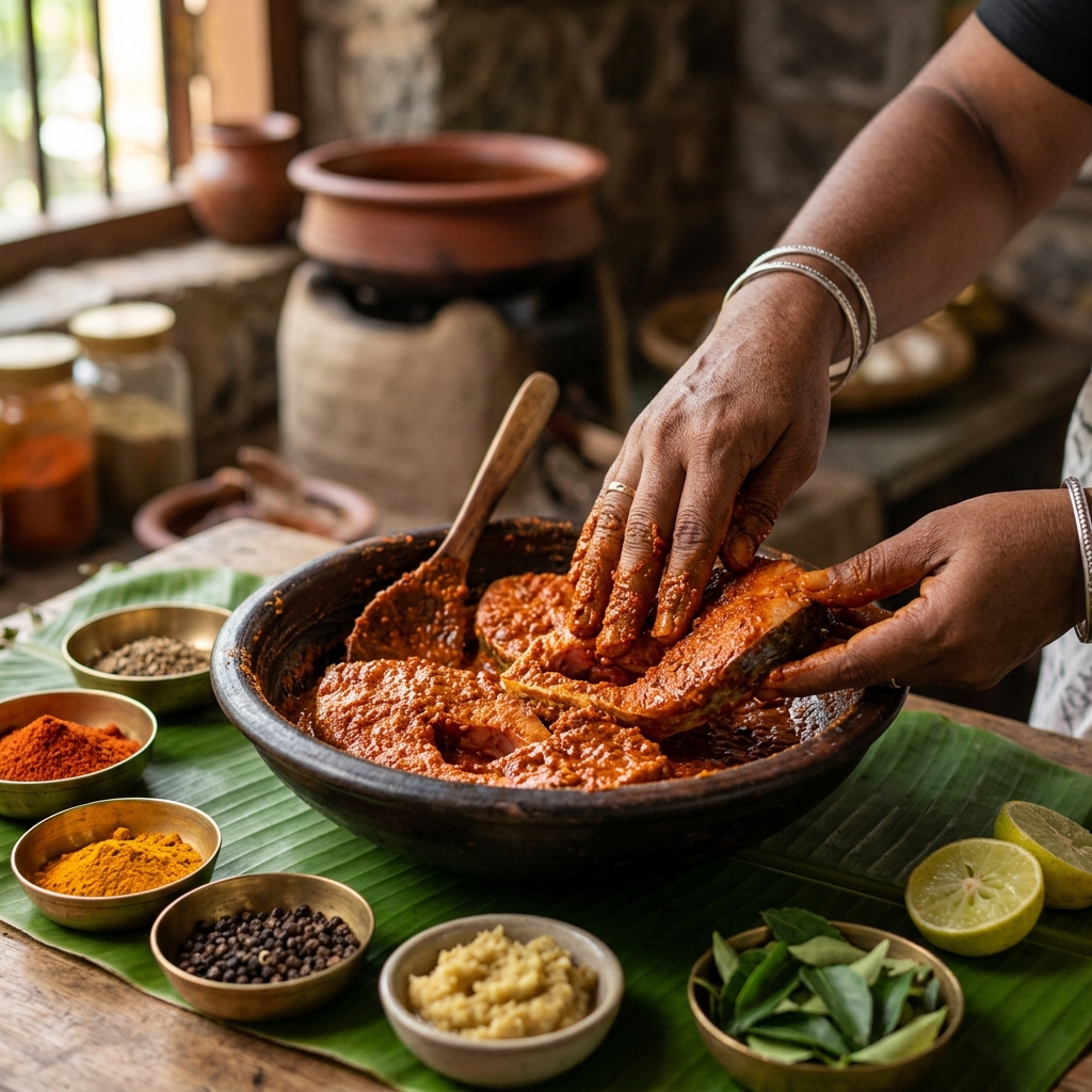 Kerala Style Fish Fry Recipe