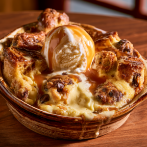 Cookie Bread Pudding