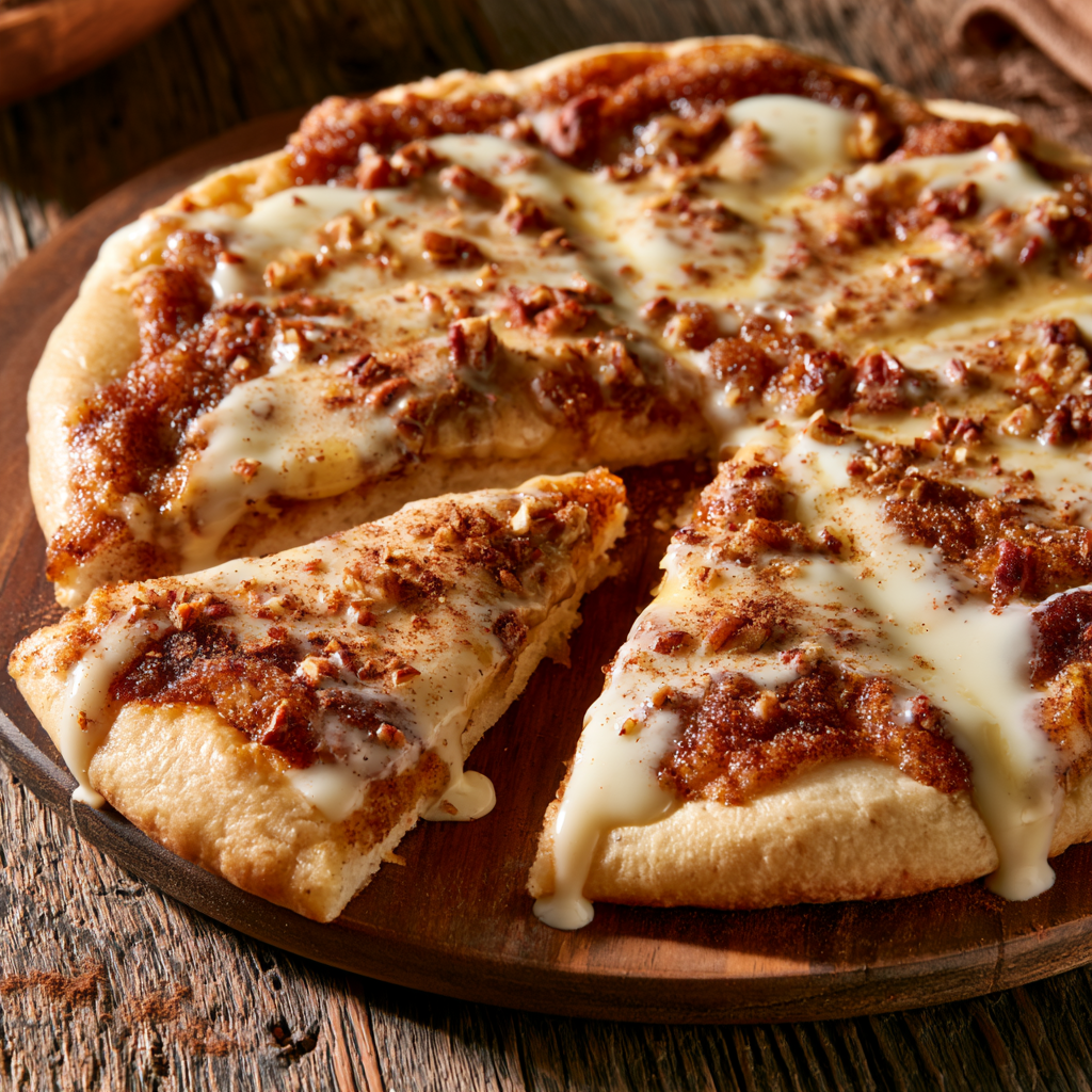 Cinnamon Dessert Pizza Recipe