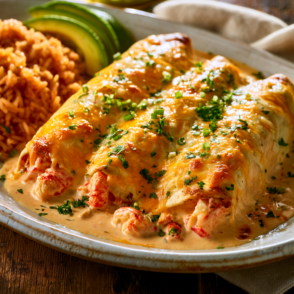 Crawfish Enchiladas Recipe