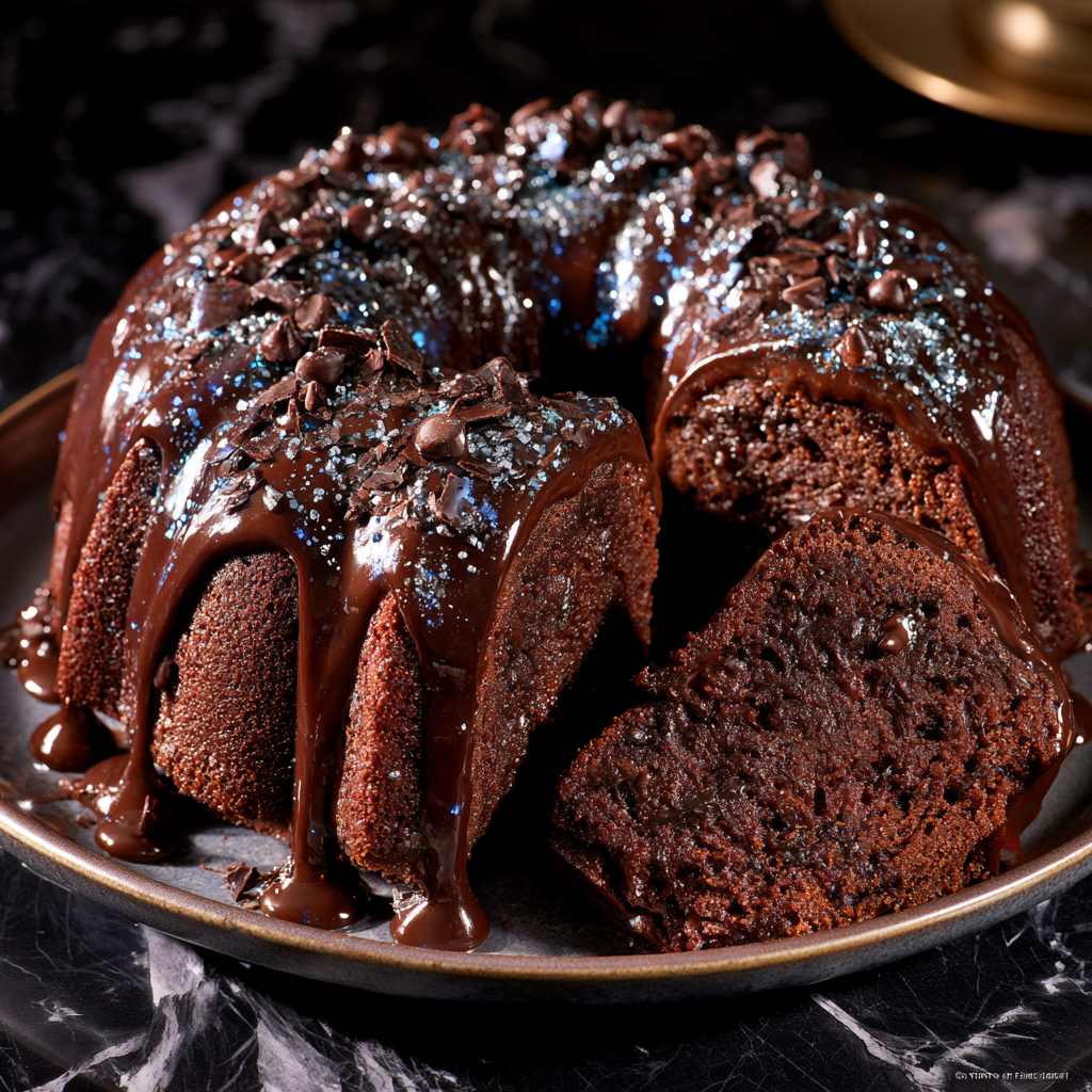 Galactic Brownie Cake Nothing Bundt