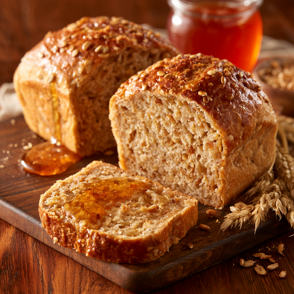 Honey Wheat Berry Bread Recipe