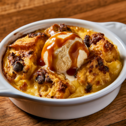 Cookie Bread Pudding