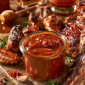 Honey Bourbon BBQ Sauce Recipe