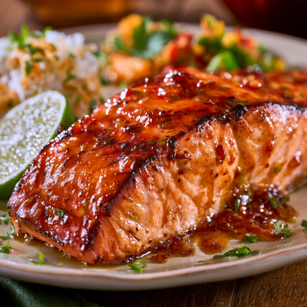 Honey Jerk Salmon Recipe
