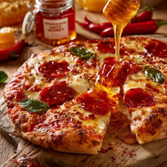 Hot Honey Drizzle For Pizza​