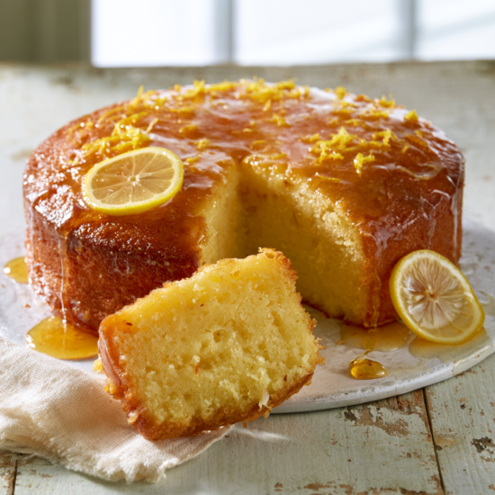 Honey and Lemon Cake Recipe