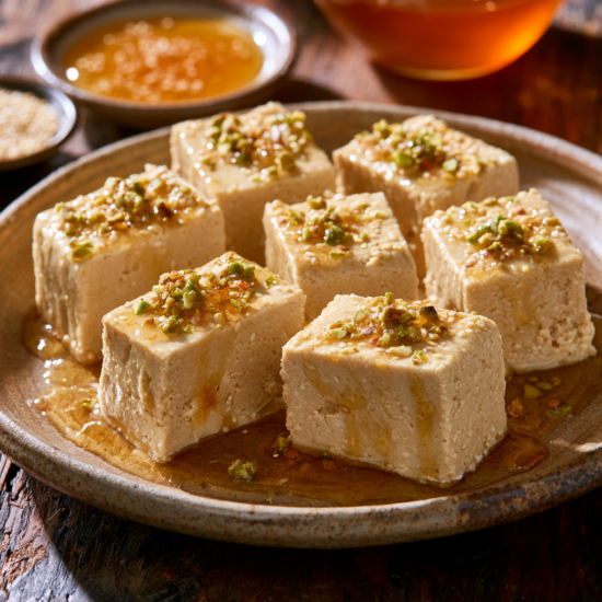 Halva with Honey Recipe