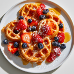 mickey waffle recipe​