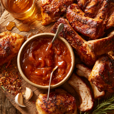 Honey Bourbon BBQ Sauce Recipe